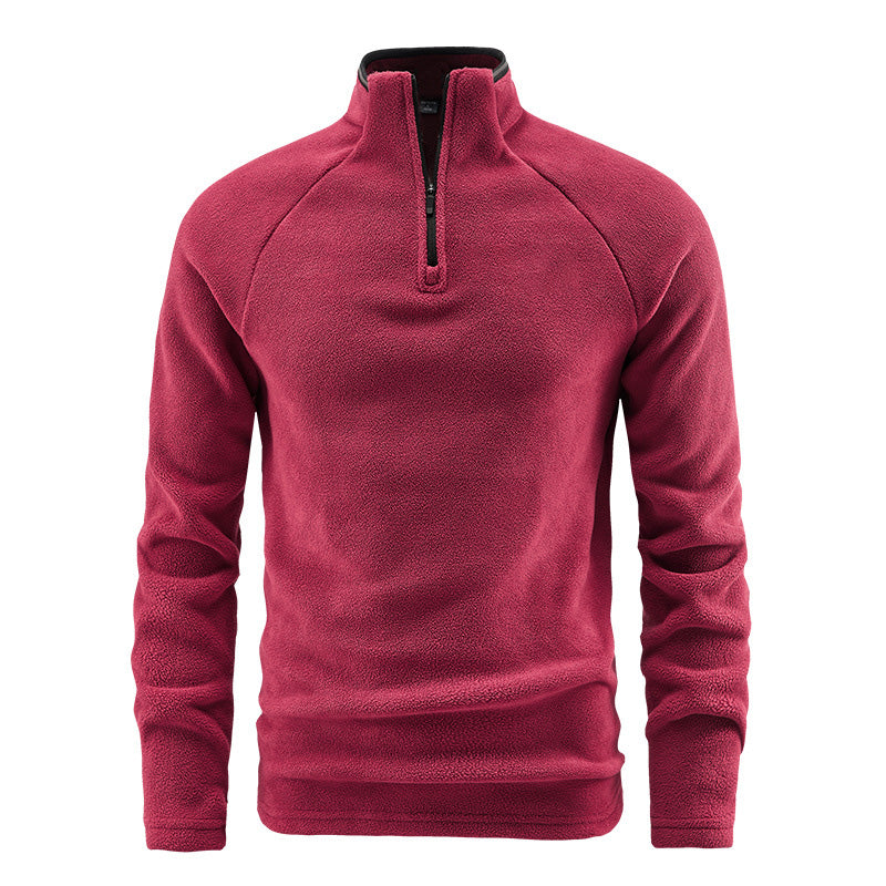 ⌛Limited-Time Offer-Men’s Warm Fleece Quarter-Zip Pullover