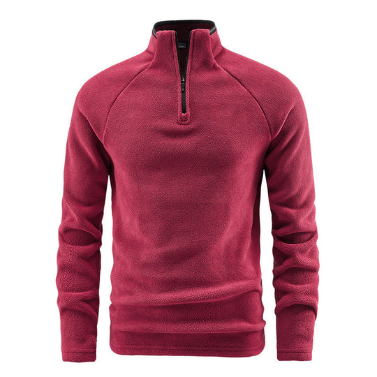 ⌛Limited-Time Offer-Men’s Warm Fleece Quarter-Zip Pullover