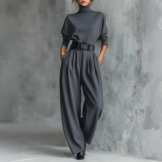 Bestseller🏆👚 Top & Pants Set – Includes Matching Belt