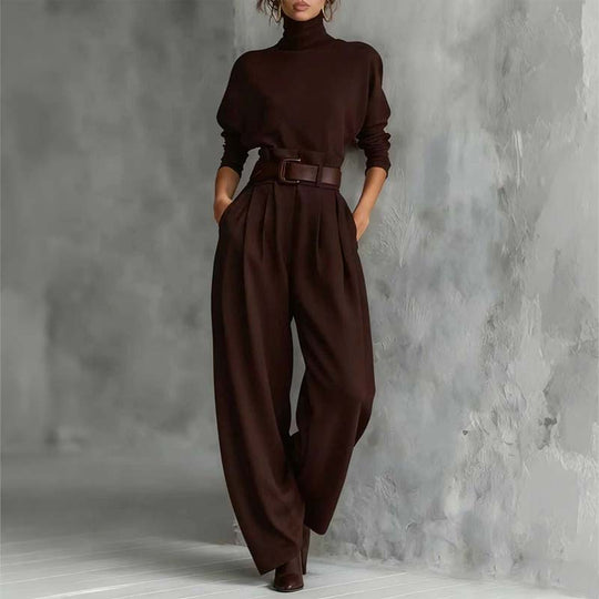 Bestseller🏆👚 Top & Pants Set – Includes Matching Belt