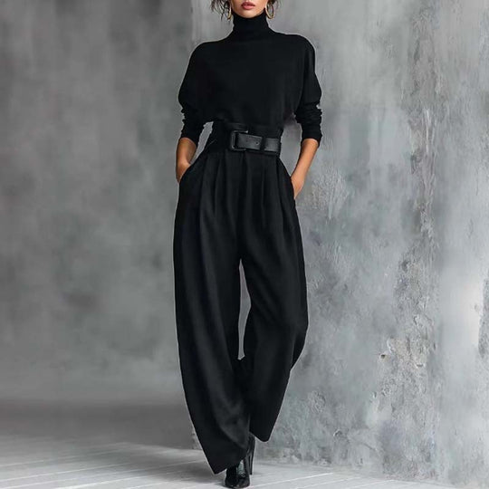 Bestseller🏆👚 Top & Pants Set – Includes Matching Belt