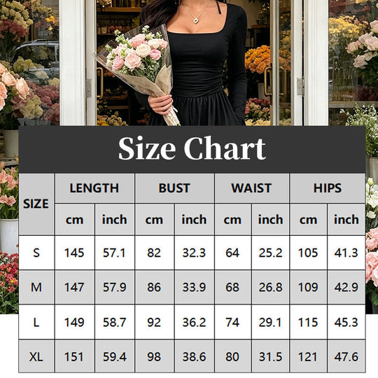 ✨ Flattering Elegance | Women's Square-Neck Ruched-Waist Wide-Leg Jumpsuit