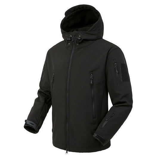 💥 Built for Wind & Rain | Men's Waterproof Insulated Outdoor Jacket