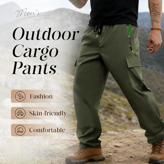 🖤Black Friday Sale:50% OFF🖤Built for Storage & Movement | Men's Multi-Pocket Outdoor Cargo Pants
