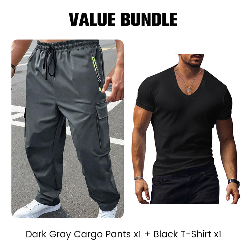 🖤Black Friday Sale:50% OFF🖤Built for Storage & Movement | Men's Multi-Pocket Outdoor Cargo Pants