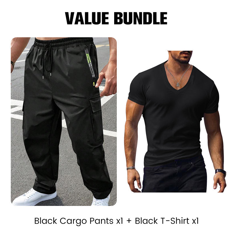 🖤Black Friday Sale:50% OFF🖤Built for Storage & Movement | Men's Multi-Pocket Outdoor Cargo Pants