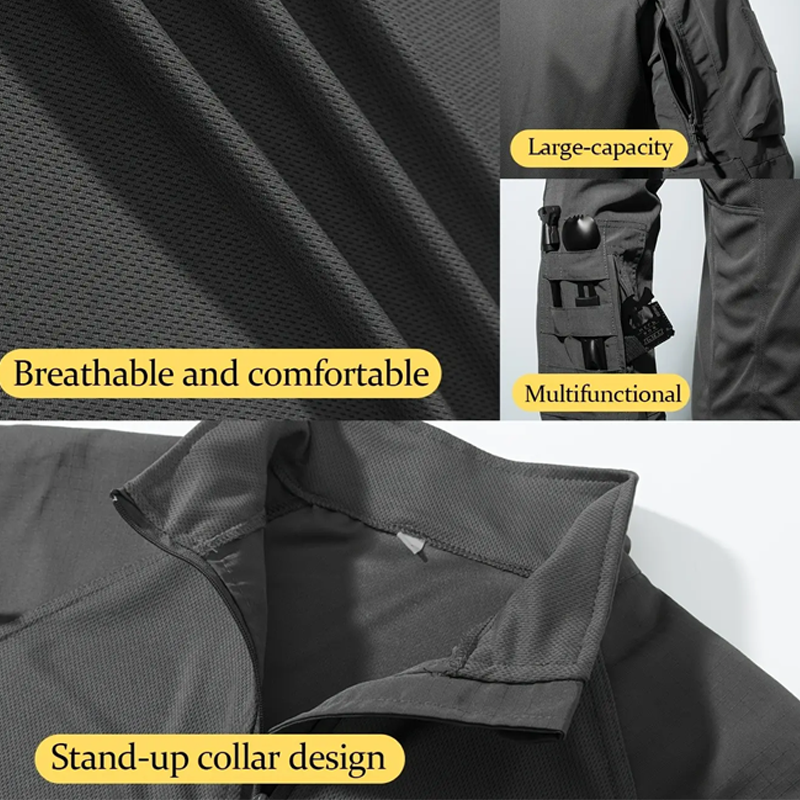 Durable Multi-Pocket Outdoor Workout Apparel