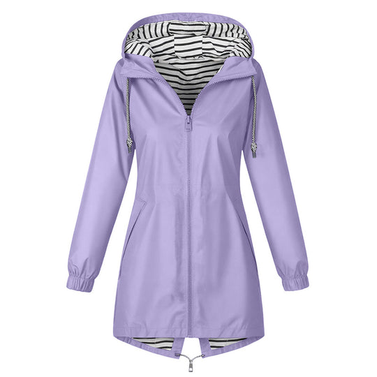 🌧️ Ready When the Weather Turns⚡️Women's Waterproof Hooded Outdoor Jacket