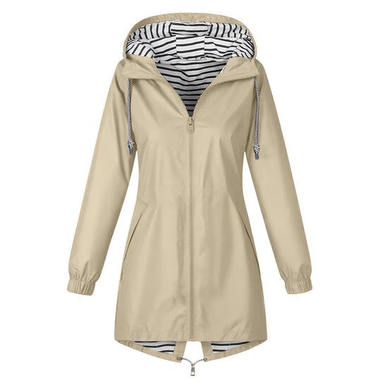 🌧️ Ready When the Weather Turns⚡️Women's Waterproof Hooded Outdoor Jacket
