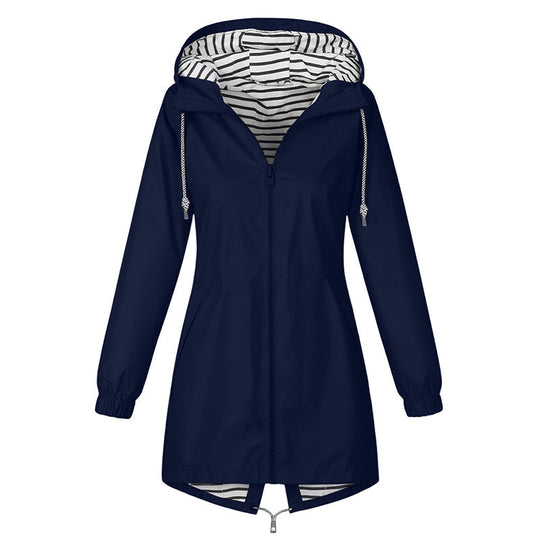 🌧️ Ready When the Weather Turns⚡️Women's Waterproof Hooded Outdoor Jacket