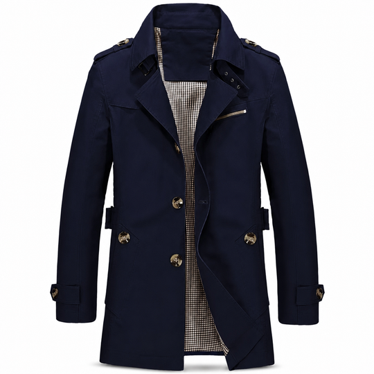 ✨Men's Casual Pure Cotton Windbreaker Spring and Autumn Work Outerwear✨