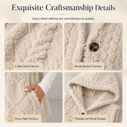 Women’s Cozy Warmth Hooded Vest