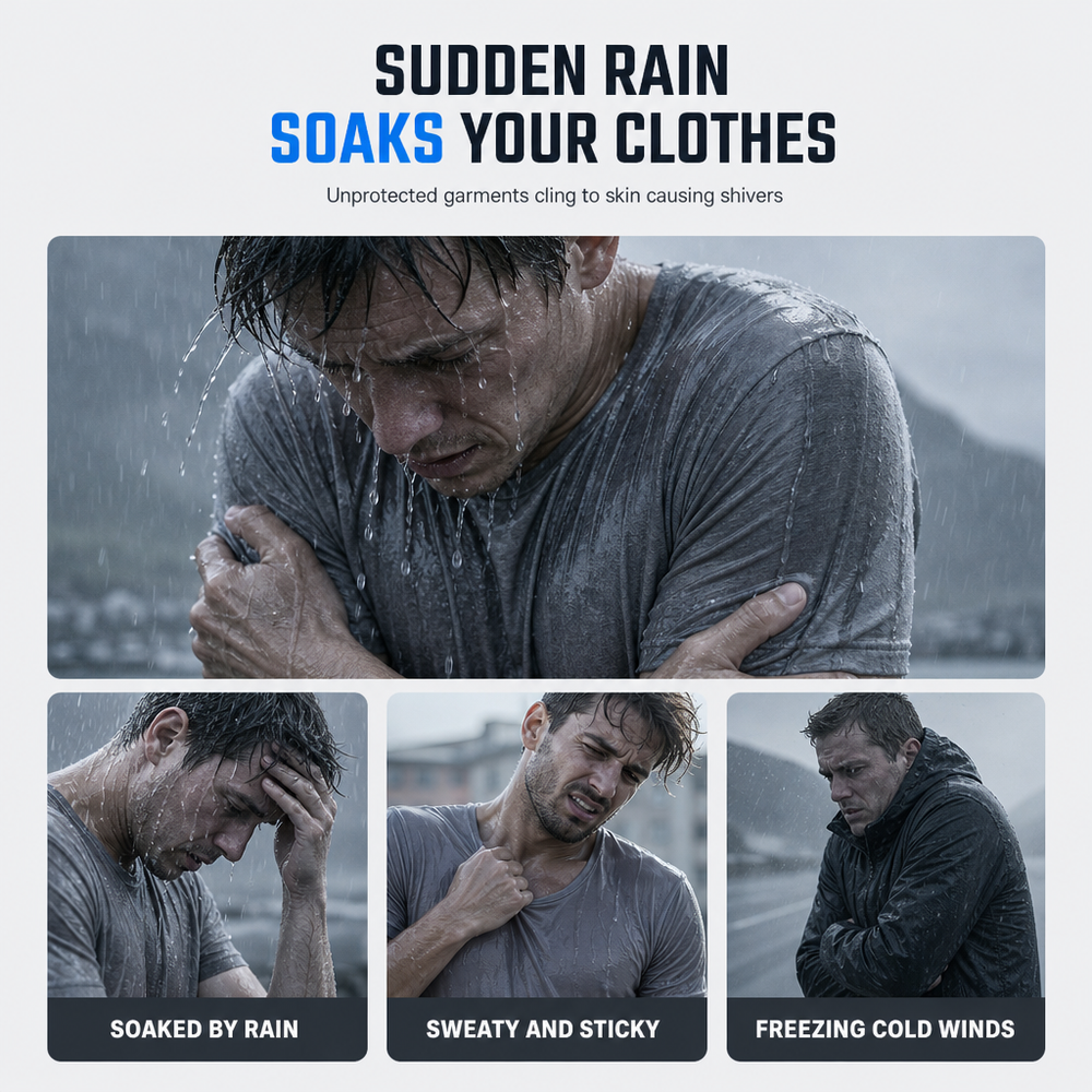 🌧️ Weather-Ready Protection, Easy Movement | Unisex Hooded Softshell Jacket