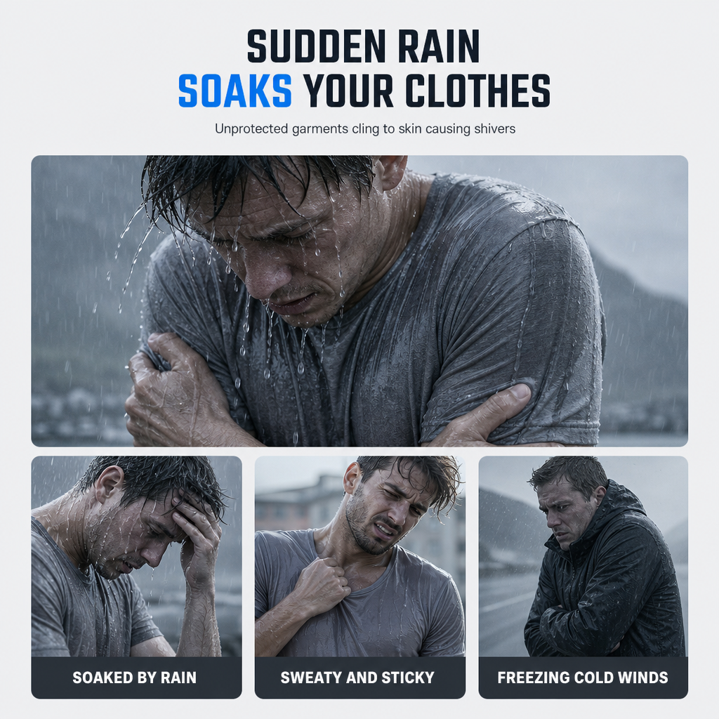 🌧️ Weather-Ready Protection, Easy Movement | Unisex Hooded Softshell Jacket