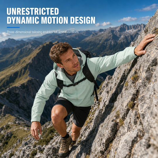🌧️ Weather-Ready Protection, Easy Movement | Unisex Hooded Softshell Jacket