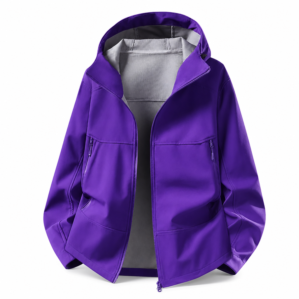 🌧️ Weather-Ready Protection, Easy Movement | Unisex Hooded Softshell Jacket