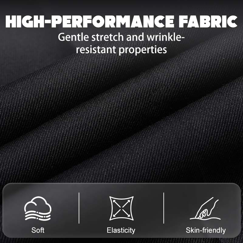 💼 Sharp Look, Easy Movement | Men's Lightweight Stretch Suit Pants