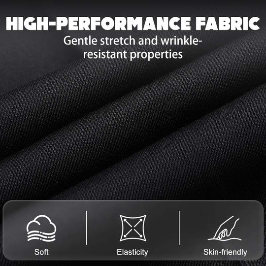 💼 Sharp Look, Easy Movement | Men's Lightweight Stretch Suit Pants