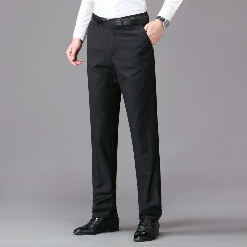 💼 Sharp Look, Easy Movement | Men's Lightweight Stretch Suit Pants