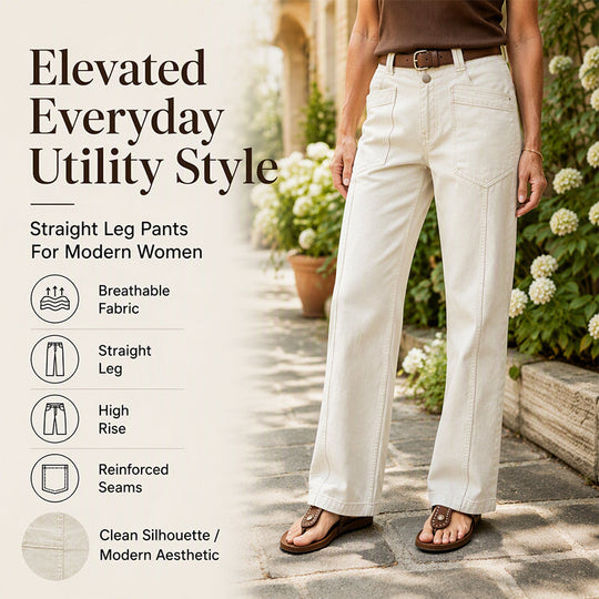 Women's Casual Straight Leg Pants