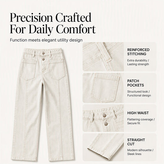Women's Casual Straight Leg Pants