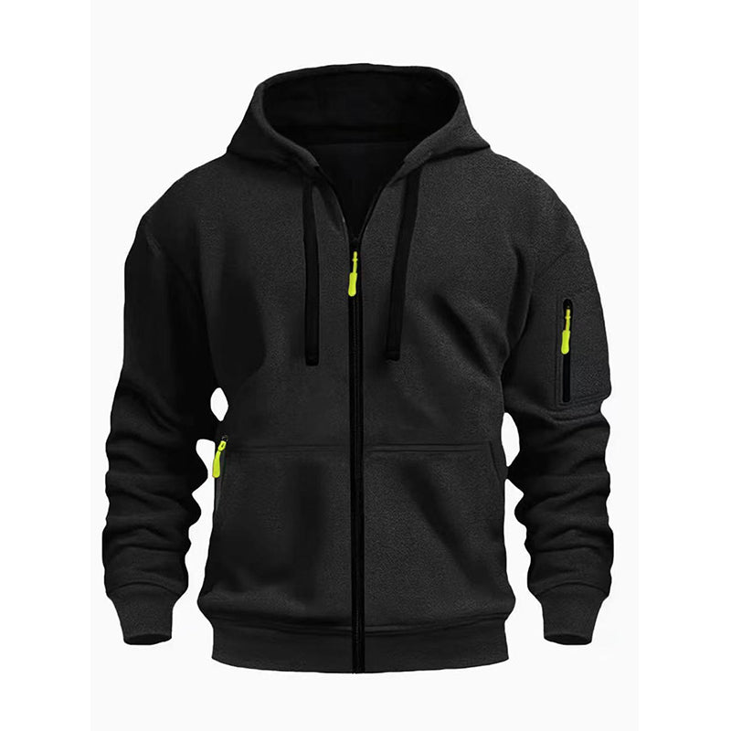 Men's Casual Thermal Hooded Jacket