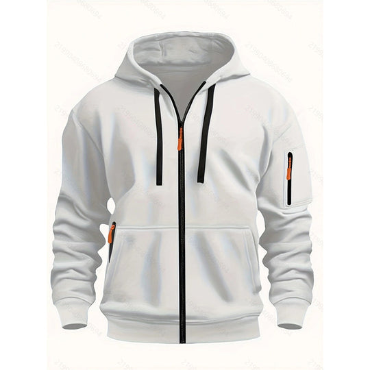 Men's Casual Thermal Hooded Jacket