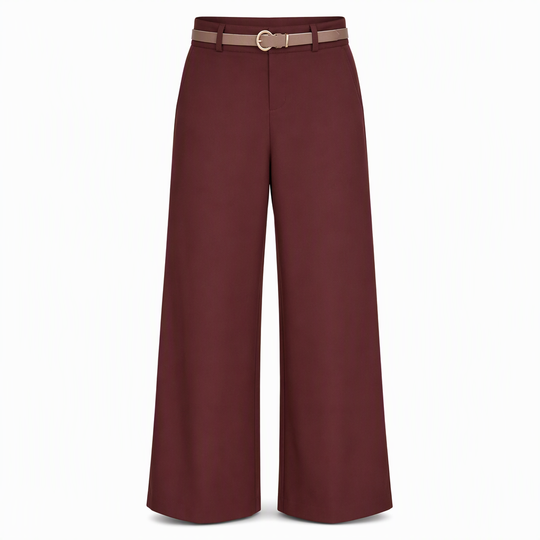 Women's Casual Wide Leg Suit Pants Autumn Winter Long Trousers