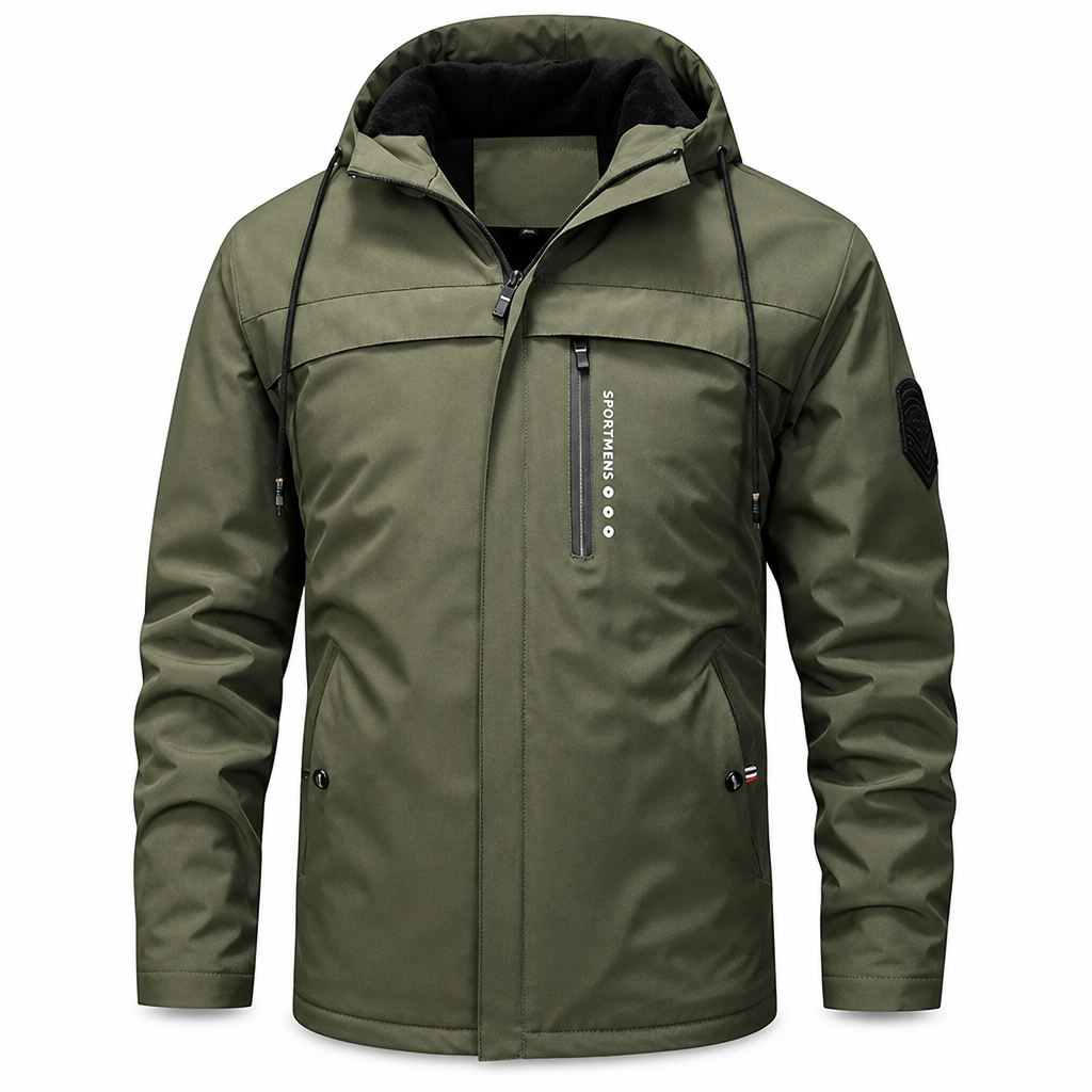 Men's American Retro Plush Lined Loose Fit Spring Autumn Coat🤎Free Shipping🔥