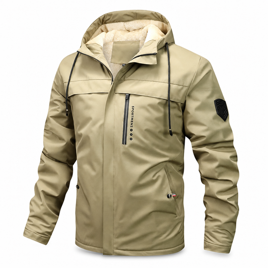 Men's American Retro Plush Lined Loose Fit Spring Autumn Coat🤎Free Shipping🔥