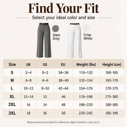 Women's High-Waisted Wide-Leg Dress Pants