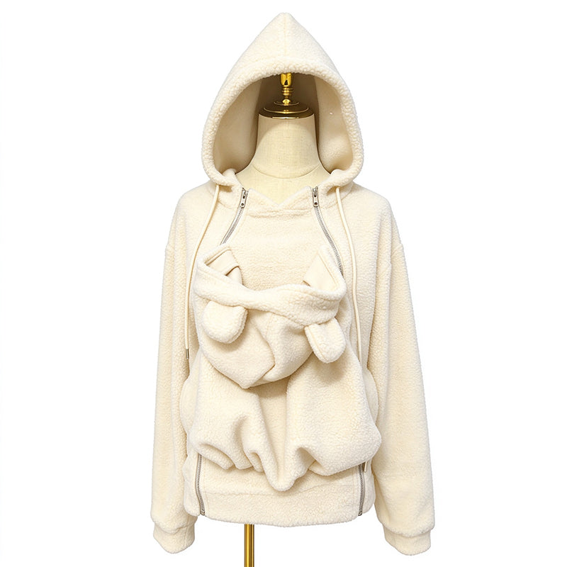 Cozy Warm Babywearing Hooded Jacket