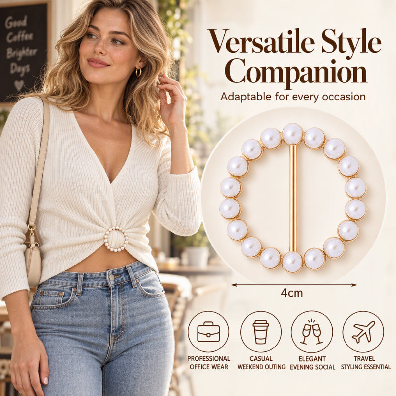 Elegant Metal Shirt Corner Buckle