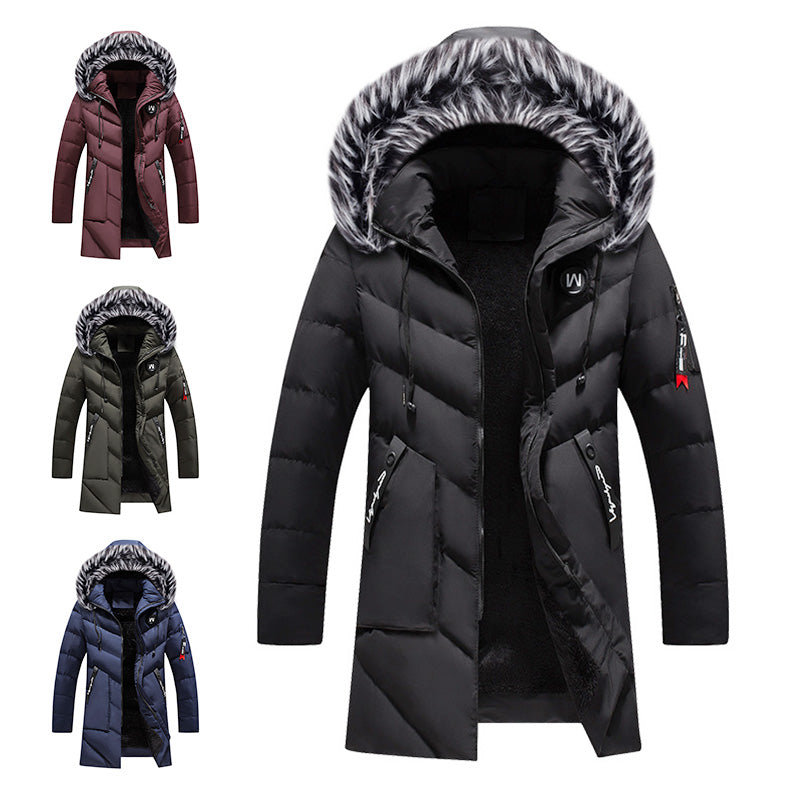 Warm Hooded Long Jacket for Cold Weather🥠𝙁𝙧𝙚𝙚 𝙎𝙝𝙞𝙥𝙥𝙞𝙣𝙜