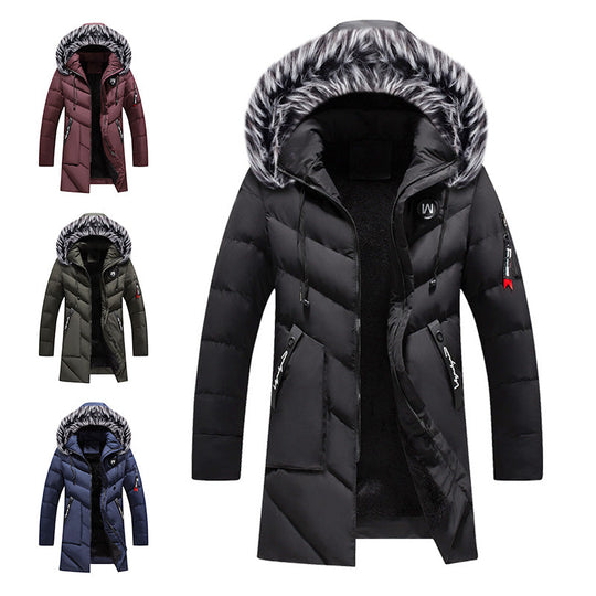 Warm Hooded Long Jacket for Cold Weather🥠𝙁𝙧𝙚𝙚 𝙎𝙝𝙞𝙥𝙥𝙞𝙣𝙜