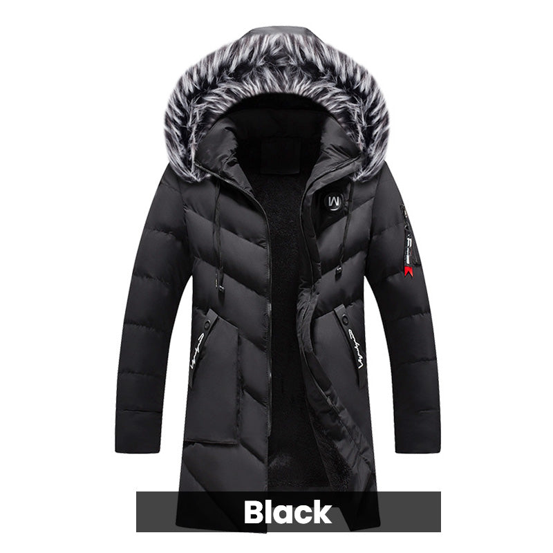 Warm Hooded Long Jacket for Cold Weather🥠𝙁𝙧𝙚𝙚 𝙎𝙝𝙞𝙥𝙥𝙞𝙣𝙜