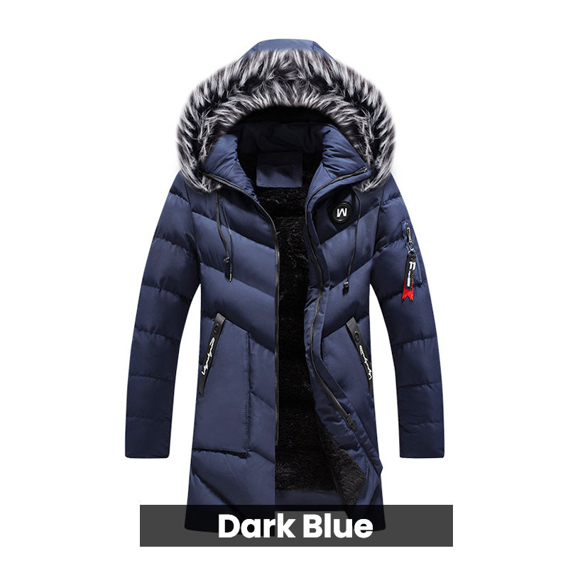 Warm Hooded Long Jacket for Cold Weather🥠𝙁𝙧𝙚𝙚 𝙎𝙝𝙞𝙥𝙥𝙞𝙣𝙜