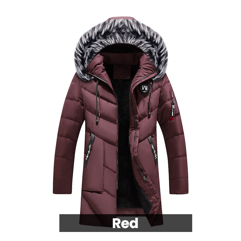 Warm Hooded Long Jacket for Cold Weather🥠𝙁𝙧𝙚𝙚 𝙎𝙝𝙞𝙥𝙥𝙞𝙣𝙜