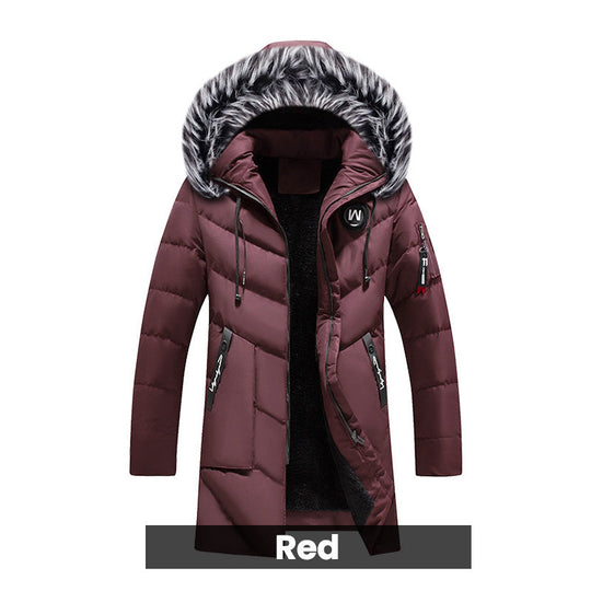 Warm Hooded Long Jacket for Cold Weather🥠𝙁𝙧𝙚𝙚 𝙎𝙝𝙞𝙥𝙥𝙞𝙣𝙜
