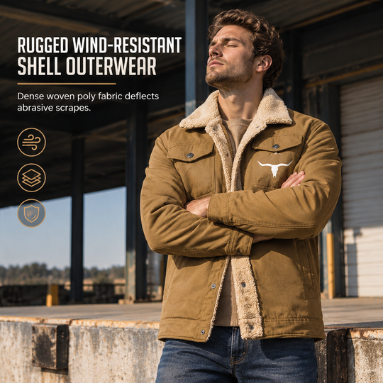 Men's Plush Lined Workwear Casual Fall Winter Warm Coat🥠𝙁𝙧𝙚𝙚 𝙎𝙝𝙞𝙥𝙥𝙞𝙣𝙜