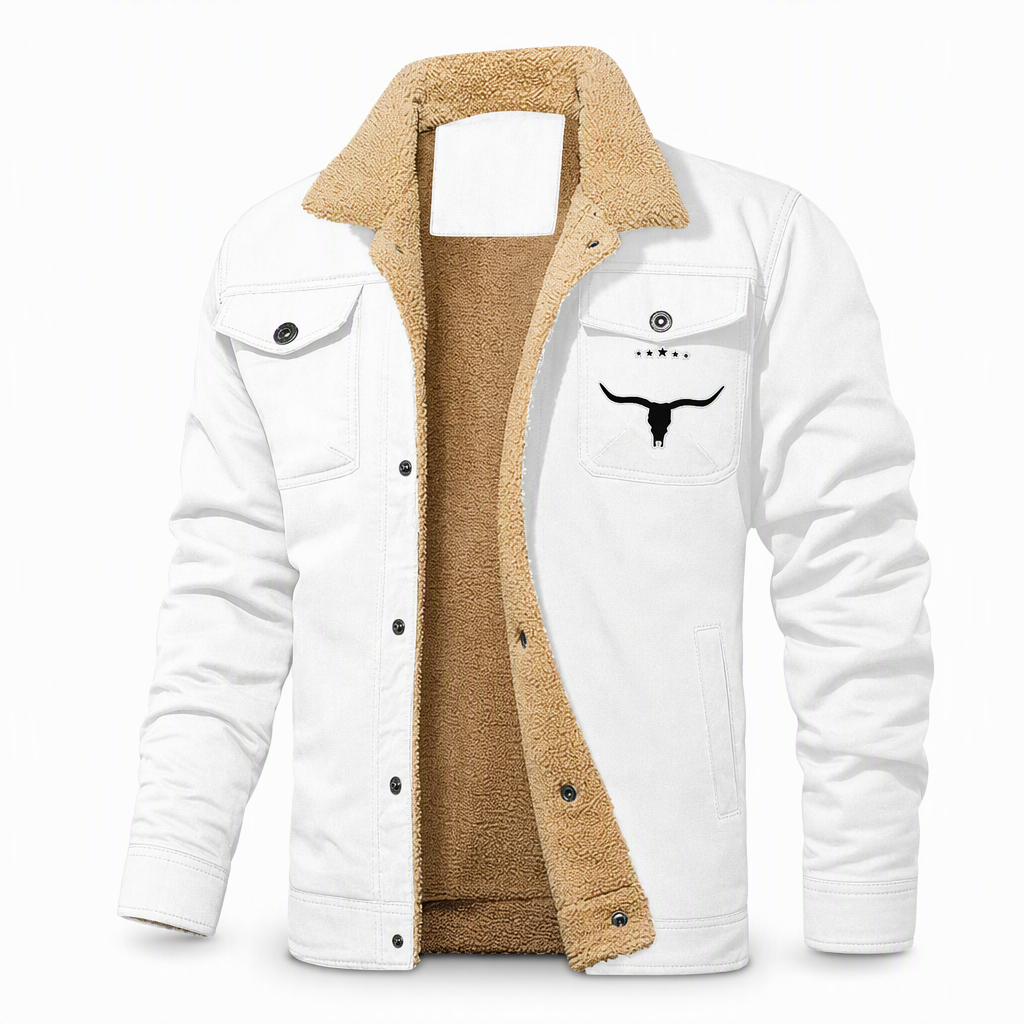 Men's Plush Lined Workwear Casual Fall Winter Warm Coat🥠𝙁𝙧𝙚𝙚 𝙎𝙝𝙞𝙥𝙥𝙞𝙣𝙜