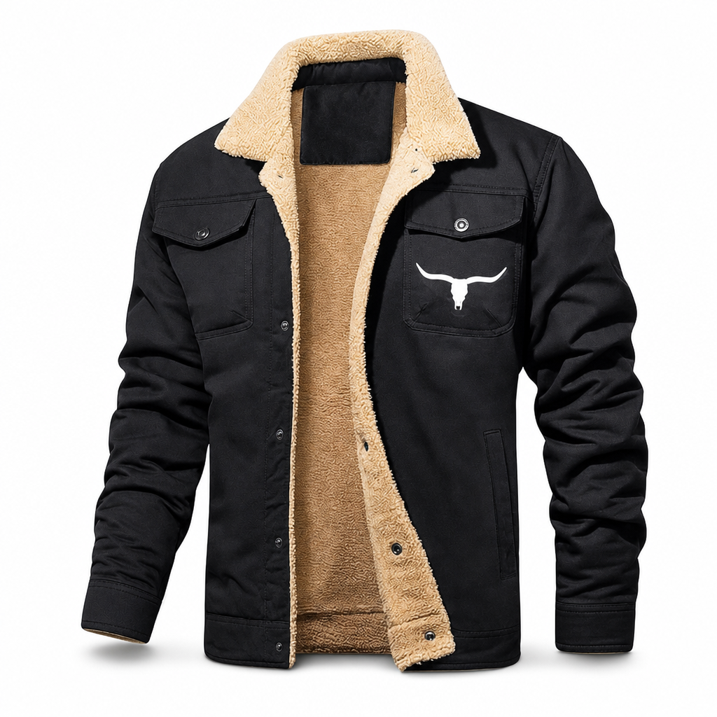 Men's Plush Lined Workwear Casual Fall Winter Warm Coat🥠𝙁𝙧𝙚𝙚 𝙎𝙝𝙞𝙥𝙥𝙞𝙣𝙜