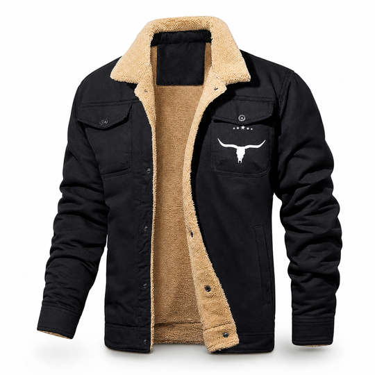 Men's Plush Lined Workwear Casual Fall Winter Warm Coat🥠𝙁𝙧𝙚𝙚 𝙎𝙝𝙞𝙥𝙥𝙞𝙣𝙜