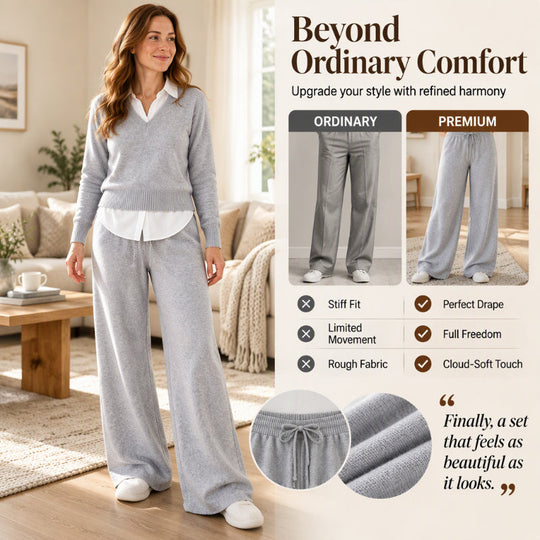 Women's Casual Cozy Knit 3-Piece Set