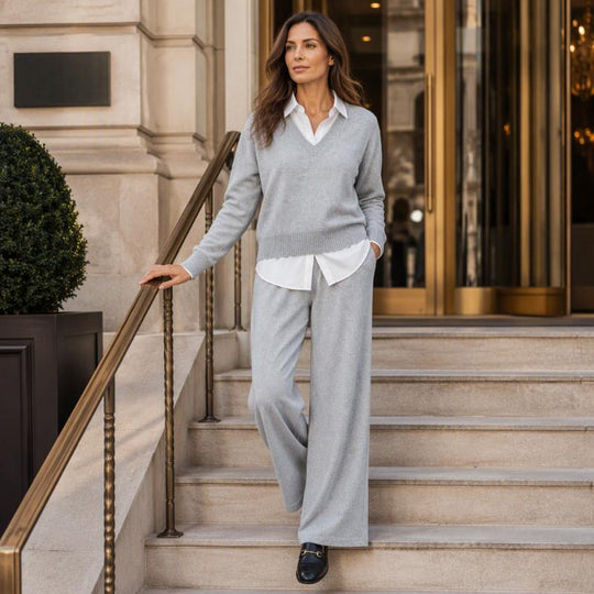 Women's Casual Cozy Knit 3-Piece Set