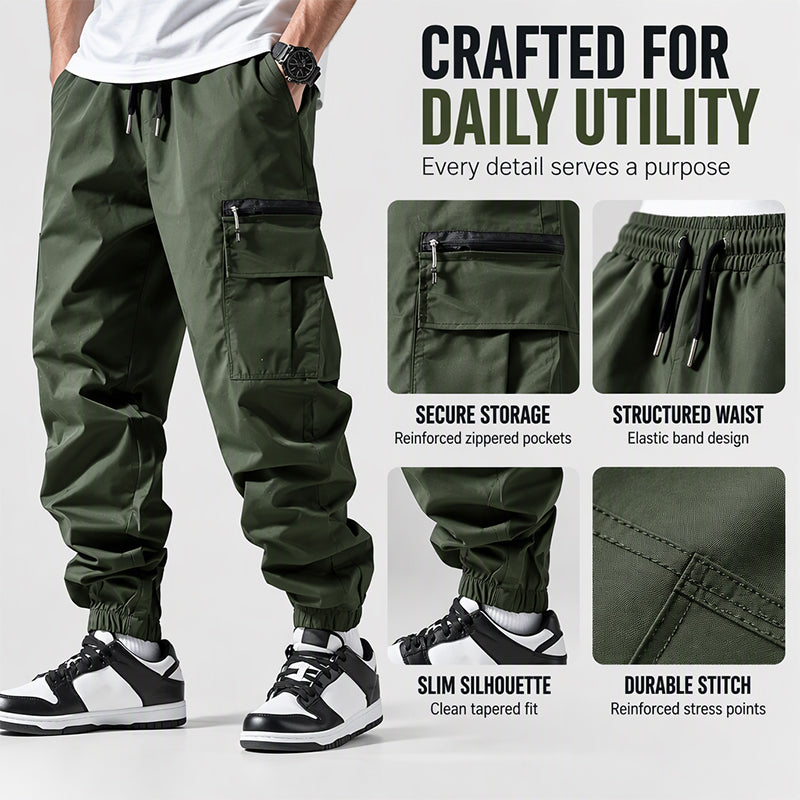 Men's Casual Multi-Pocket Cargo Pants