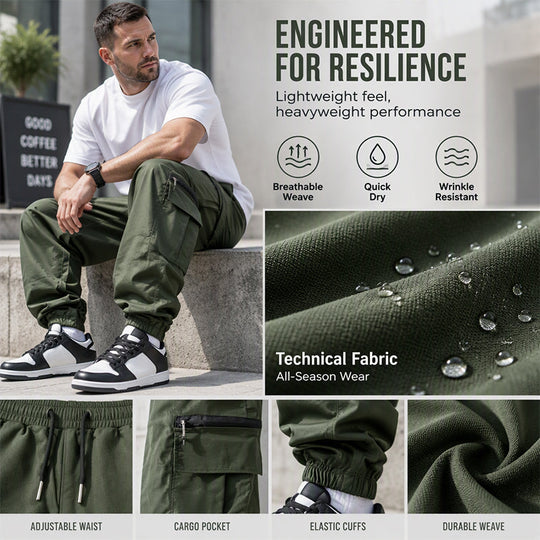 Men's Casual Multi-Pocket Cargo Pants