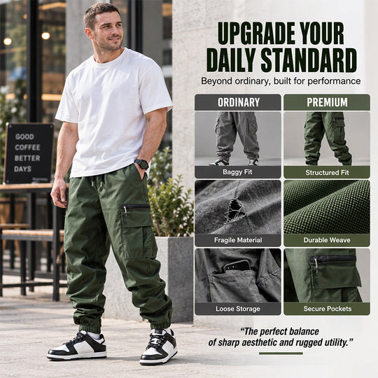 Men's Casual Multi-Pocket Cargo Pants