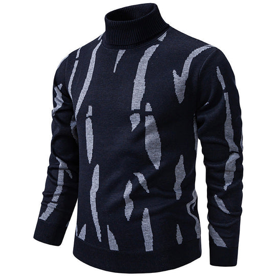 🍂 Men’s Slim Fit Turtleneck Sweater – Timeless Style, Cosy Comfort! 👔