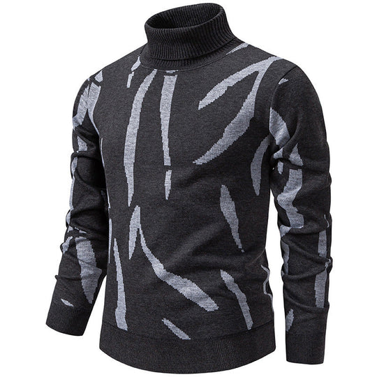 🍂 Men’s Slim Fit Turtleneck Sweater – Timeless Style, Cosy Comfort! 👔